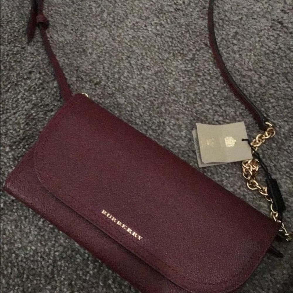 Burberry  clutch with strap